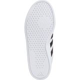 adidas - BREAKNET 2.0 - Sneakers - Cloud White / Core Black / Silver Metallic - Synthetisch