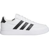 adidas - BREAKNET 2.0 - Sneakers - Cloud White / Core Black / Silver Metallic - Synthetisch