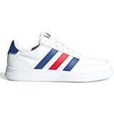 Adidas - Breaknet 2.0 - Schoenen - Wit - Synthetisch Bovenwerk - Rubber Buitenlaag