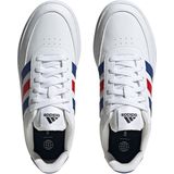 Adidas - Breaknet 2.0 - Schoenen - Wit - Synthetisch Bovenwerk - Rubber Buitenlaag