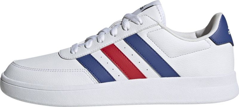 Adidas - Breaknet 2.0 - Schoenen - Wit - Synthetisch Bovenwerk - Rubber Buitenlaag