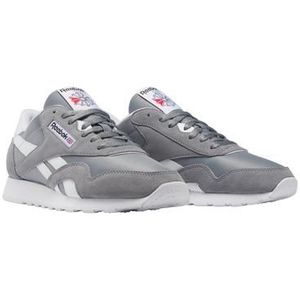 Reebok - CLASSIC NYLON - Sneaker - Grijs/Wit - Comfortabel Design