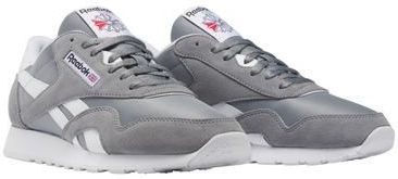 Reebok - CLASSIC NYLON - Sneaker - Grijs/Wit - Comfortabel Design