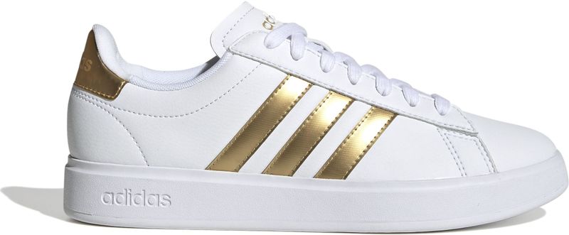 adidas - Grand Court - Sneakers - Wit - Synthetisch Leer