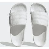 ADIDAS Adilette 22 Slippers voor heren, Crystal White/Crystal White/Core Black, 43 EU, Crystal White Crystal White Core Black, 43 EU