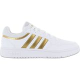 adidas Hoops 3.0 Damessneakers, wit (Ftwwht Ftwwht Magold), 35.5 EU