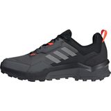 adidas Heren Terrex AX4 GORE-TEX Hiking Shoes, Grey Six/Grey Four/Solar Red, 42 EU