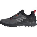 adidas Heren Terrex AX4 GORE-TEX Hiking Shoes, Grey Six/Grey Four/Solar Red, 42 EU