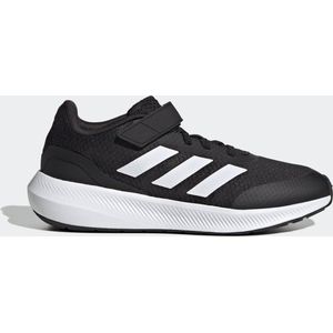 adidas Performance RunFalcon 3.0 Schoenen met Elastische Veters en Klittenband - Kinderen - Zwart- 33