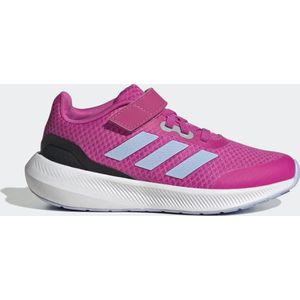adidas Sportswear RunFalcon 3.0 Schoenen met Elastische Veters en Klittenband - Kinderen - Roze - 33