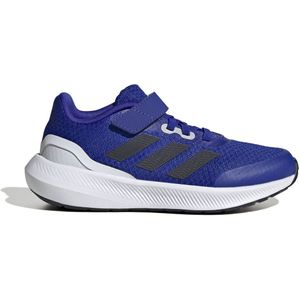 adidas RunFalcon 3.0 Elastic Lace Top Strap Sneakers uniseks-kind, lucid blue/legend ink/ftwr white, 31 EU