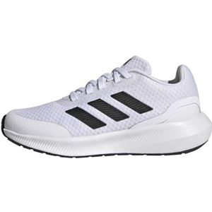 adidas RunFalcon 3 Lace Sneakers uniseks-kind, ftwr white/core black/ftwr white, 35.5 EU