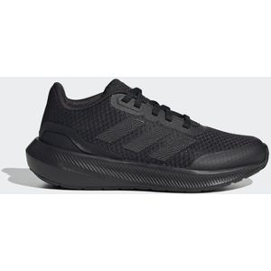 Adidas, Heren Runfalcon 3.0 Hp 7544 Sneakers Zwart, Heren, Maat:36 2/3 EU