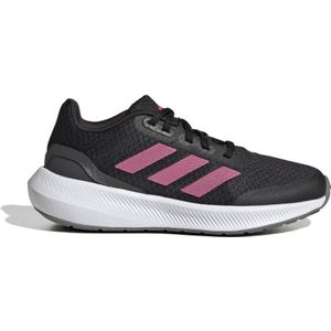adidas RunFalcon 3 Lace Sneakers uniseks-kind, core black/pulse magenta/grey six, 35.5 EU