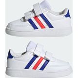 Adidas - Breaknet 2.0 Cf - Babyschoenen - Wit - Synthetisch Leer