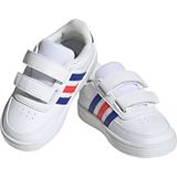adidas - Breaknet Court - Babyschoenen - Wit - Gerecycled Materiaal