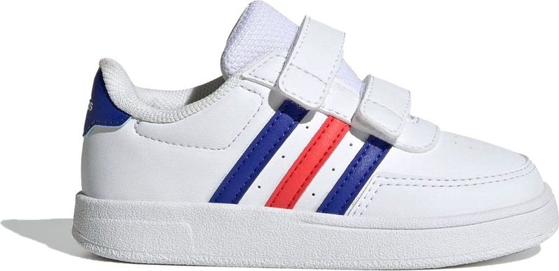 adidas - Breaknet Court - Babyschoenen - Wit - Gerecycled Materiaal