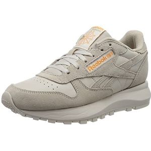 Reebok Klassieke lederen Sp Sneaker voor dames, Modern Beige Stucwerk Perzik Fuzz, 37 EU
