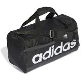 adidas Linear Duffel M Sporttas voor volwassenen, uniseks, zwart/wit (meerkleurig), eenheidsmaat