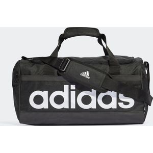 adidas Linear Duffel M Sporttas voor volwassenen, uniseks, zwart/wit (meerkleurig), eenheidsmaat