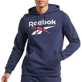 Reebok - Identity Fleece Pullover Hoodie - Groen - Katoen / Polyester - Regular Fit