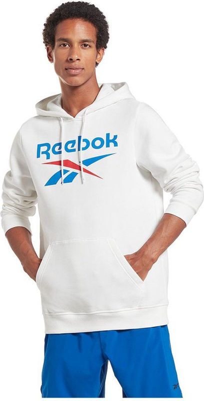Reebok - Identity Fleece - Sweatshirt - Grijs - Katoen