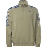 Reebok - Camo T-shirt - Groen - Lange Mouwen - Trainingscamouflage Top