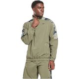 Reebok - Camo T-shirt - Groen - Lange Mouwen - Trainingscamouflage Top