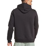 Reebok RI FLC BIG LOGO HOOD - Heren Trui - Zwart