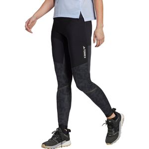 adidas TERREX Terrex Agravic Trail Running Legging - Dames - Grijs