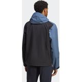 adidas - Terrex - Regenjack - Zwart - 100% Gerecycled Polyester