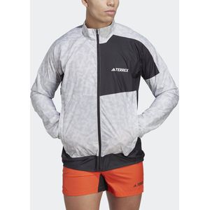 adidas - WIND.RDY - Trailrunningjack - Waterafstotend - Zwart - 100% Gerecycled Polyester