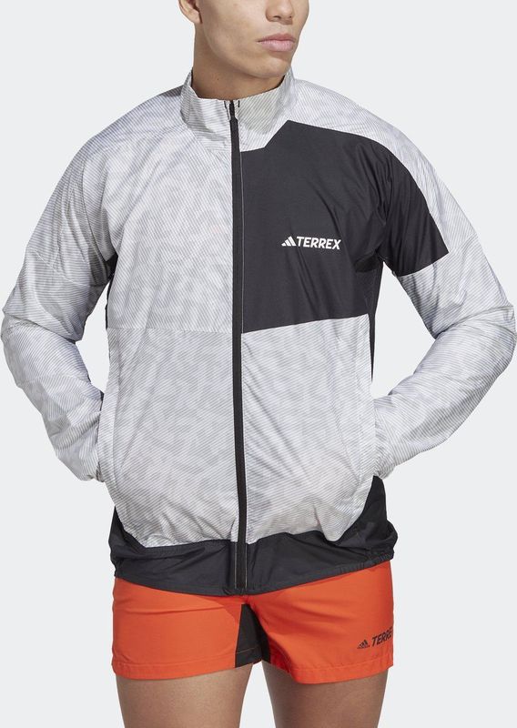 adidas - WIND.RDY - Trailrunningjack - Waterafstotend - Zwart - 100% Gerecycled Polyester