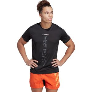 adidas TERREX Terrex Agravic Trail Running T-shirt - Heren - Zwart