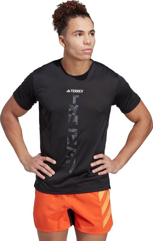adidas TERREX Terrex Agravic Trail Running T-shirt - Heren - Zwart