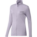 adidas - Mt Fleece - Fleecejack - Roze - Volledige Rits