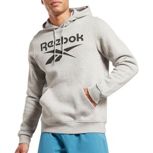 Reebok - Identity Fleece Pullover Hoodie - Groen - Katoen - Regular Fit