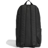 adidas, Backpack Classic Foundation Rugzak Zwart en Wit Ns Unisex Volwassenen, Zwart/Wit, 45 cm x 27 cm x 15 cm, Casual