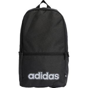 adidas, Backpack Classic Foundation Rugzak Zwart en Wit Ns Unisex Volwassenen, Zwart/Wit, 45 cm x 27 cm x 15 cm, Casual
