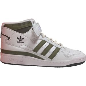 Adidas - Forum Mid - Sneakers - Wit/Groen - Mannen - Maat 40 2/3