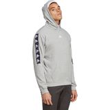 Adidas - Bl Hoodie - Hoodie - Grijs - Normale Pasvorm, Capuchon met Trekkoord, 100% Katoen