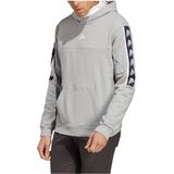 Adidas - Bl Hoodie - Hoodie - Grijs - Normale Pasvorm, Capuchon met Trekkoord, 100% Katoen