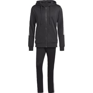 adidas - 3-Stripes - Trainingspak - Zwart - 100% Gerecycled Polyester