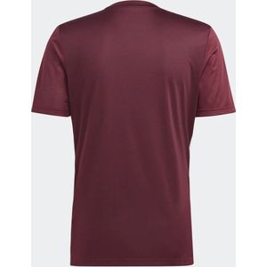 Adidas Tabela 23 Shirt Korte Mouw Heren - Bordeaux / Wit
