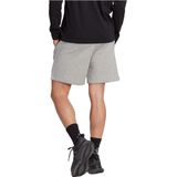 Adidas - All Szn G Korte Broek - Grijs - Katoenmix - Elastische Taille met Trekkoord