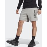Adidas - All Szn G Korte Broek - Grijs - Katoenmix - Elastische Taille met Trekkoord