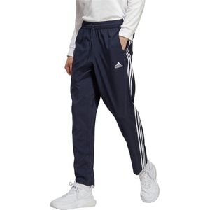 Rechte broek, logo Aeroready Essentials adidas Performance. Polyester materiaal. Maten XS. Blauw kleur