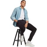 adidas Sportswear Essentials Single Jersey Tapered Elasticized Cuff Logo Broek - Heren - Zwart