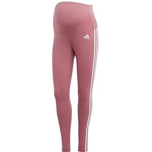 adidas Dames Maternity Leggings, Pink Strata/White, XXS