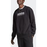 adidas Sportswear All SZN Fleece Graphic Sweatshirt - Heren - Zwart
